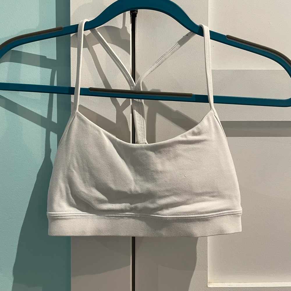 Lulu Lemon White sports bra